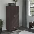 Somerset Large Armoire Cabinet in Storm Gray - Engineered Wood