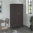 Somerset Tall Kitchen Pantry Cabinet in Storm Gray - Engineered Wood