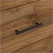 Somerset Tall Sideboard Buffet Cabinet in Fresh Walnut - Engineered Wood