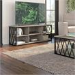 City Park 60W TV Stand for 70 Inch TV in Driftwood Gray - Engineered Wood