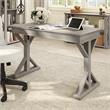 Homestead 48W Writing Desk in Driftwood Gray - Engineered Wood