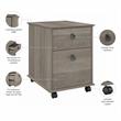 Homestead Farmhouse Mobile File Cabinet in Driftwood Gray - Engineered Wood