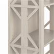 Homestead 4 Shelf Farmhouse Bookcase in Linen White Oak - Engineered Wood
