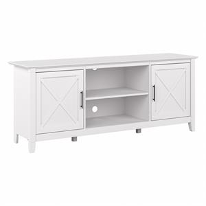 key west tv stand for 70 inch tv in pure white oak - engineered wood