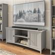 Salinas TV Stand for 70 Inch TV in Cape Cod Gray - Engineered Wood