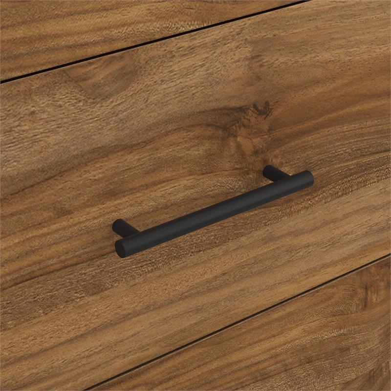 somerset entertainment center in fresh walnut - engineered wood