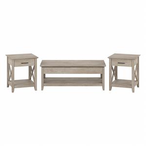 Key West Lift Top Coffee Table with End Tables