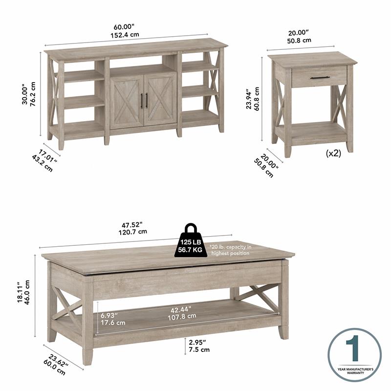 Key West Coffee Table (Tall)