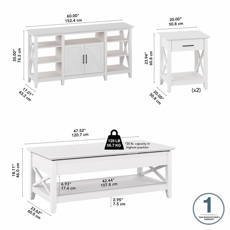 Key West Coffee Table (Tall)