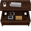 Key West Lift Top Coffee Table with Storage in Bing Cherry - Engineered Wood