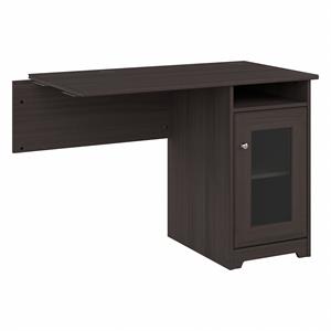 Cabot Desk Return with Storage in Heather Gray - Engineered Wood