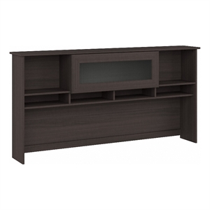 Cabot 72W Desk Hutch in Heather Gray - Engineered Wood