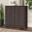 Cabot Small Storage Cabinet with Doors in Heather Gray - Engineered Wood