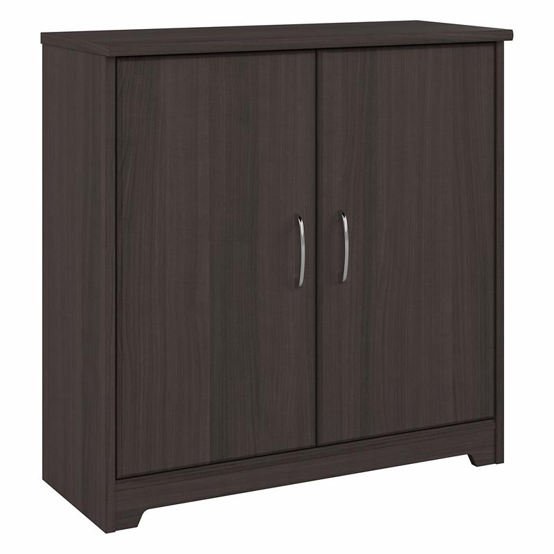 Cabot Small Bathroom Storage Cabinet in Heather Gray - Engineered Wood