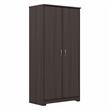 Cabot Tall Bathroom Storage Cabinet with Doors in Heather Gray - Engineered Wood