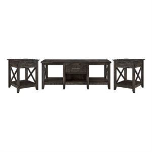 Key West Coffee Table with Set of 2 End Tables