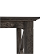 Key West Coffee Table with Storage in Dark Gray Hickory - Engineered Wood