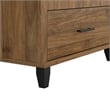 Somerset Tall Entryway Cabinet with Doors in Fresh Walnut - Engineered Wood