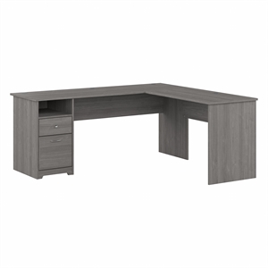 cabot 72w l shaped computer desk with file
