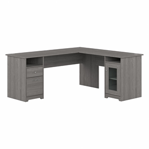 cabot 72w l shaped computer desk with storage