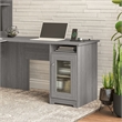 Cabot Desk Return with Storage in Modern Gray - Engineered Wood