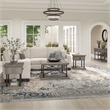 Coliseum Designer Living Room Table Set in Driftwood Gray - Engineered Wood