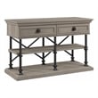 Coliseum Designer Console Table in Driftwood Gray - Engineered Wood