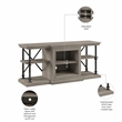 Coliseum 60W TV Stand for 70 Inch TV in Driftwood Gray - Engineered Wood