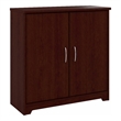 Bush Furniture Cabot Small Bathroom Cabinet in Harvest Cherry - Engineered Wood