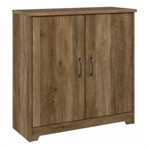 Bush Furniture Cabot Small Entryway Cabinet in Reclaimed Pine - Engineered Wood