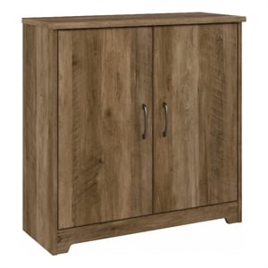 Bush Furniture Cabot Small Bathroom Cabinet in Reclaimed Pine - Engineered Wood