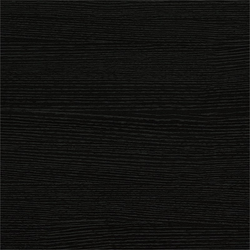 Woodland 24W Hall Tree & Shoe Bench w/ Drawer in Black Oak - Engineered Wood