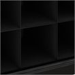 Woodland Entryway Storage Set with Doors in Black Suede Oak - Engineered Wood