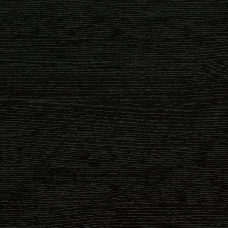 Woodland Entryway Storage Set with Doors in Black Suede Oak - Engineered Wood