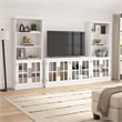 Westbrook 60W TV Stand for 75 Inch TV with Bookcases by Bush Furniture