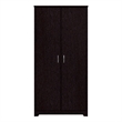 Cabot Tall Bathroom Storage Cabinet with Doors in Espresso Oak - Engineered Wood