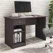 Cabot 48W Computer Desk with Storage in Heather Gray - Engineered Wood