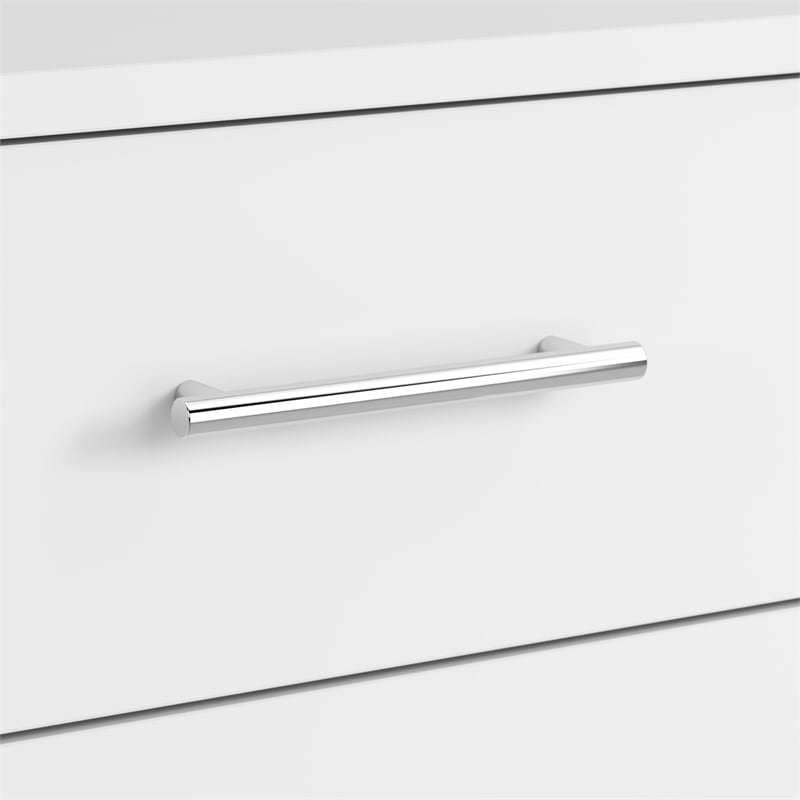 Somerset 54W Office Desk with Drawer and Storage Cabinet - Engineered Wood