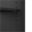 Mayfield Accent Cabinet with Doors in Vintage Black and Reclaimed Pine