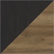 Mayfield Accent Cabinet with Doors in Vintage Black and Reclaimed Pine