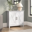 Key West Small Storage Cabinet with Doors in Pure White Oak - Engineered Wood