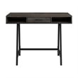 Steele 40W Writing Desk in Dark Gray Hickory by Bush Furniture - Engineered Wood