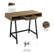 Steele 40W Writing Desk in Reclaimed Pine by Bush Furniture - Engineered Wood