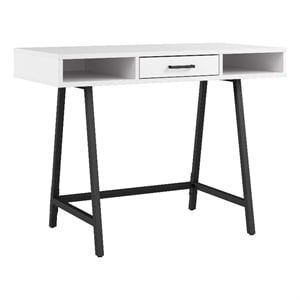 Steele 40W Writing Desk in Pure White Oak by Bush Furniture - Engineered Wood