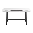 Steele 54W Writing Desk in Pure White Oak by Bush Furniture - Engineered Wood
