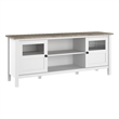 Mayfield 60W TV Stand with Doors and Shelves - Engineered Wood