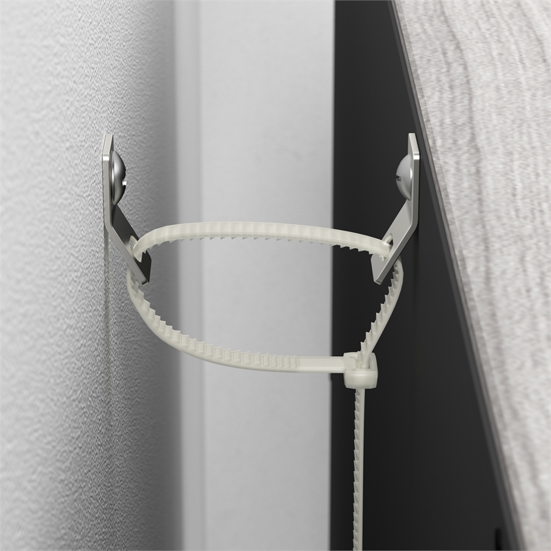 Universal Small 2 Shelf Bookcase Set in Platinum Gray - Engineered Wood