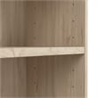 Universal Small 2 Shelf Bookcase in Natural Elm - Engineered Wood