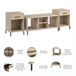 Essence Coffee Table with End Tables in Natural Elm - Engineered Wood