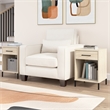 Essence End Table with Drawer in Natural Elm - Engineered Wood